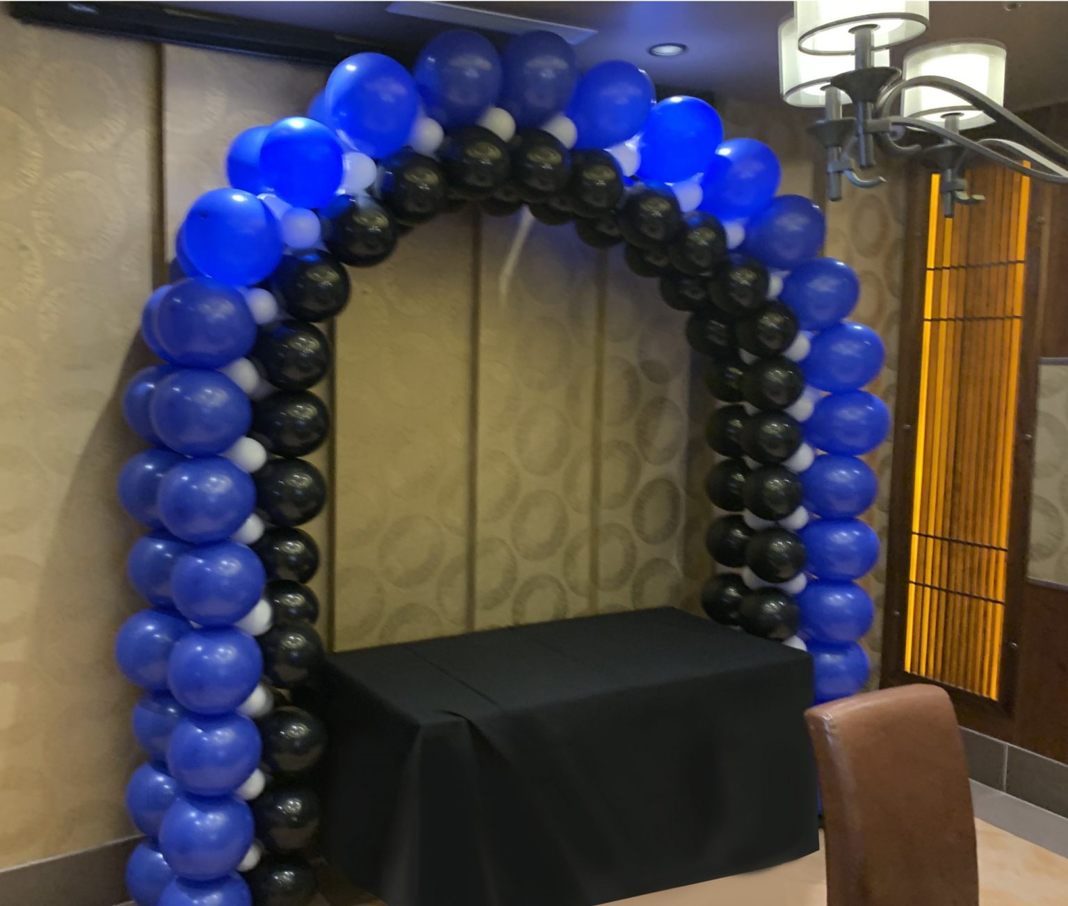 Double Table Balloon Arch The Brat Shack Party Store