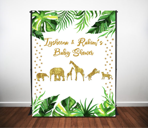 Elegant Safari Backdrop