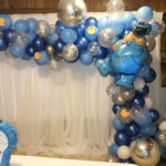 Cookie Monster Balloon Arch