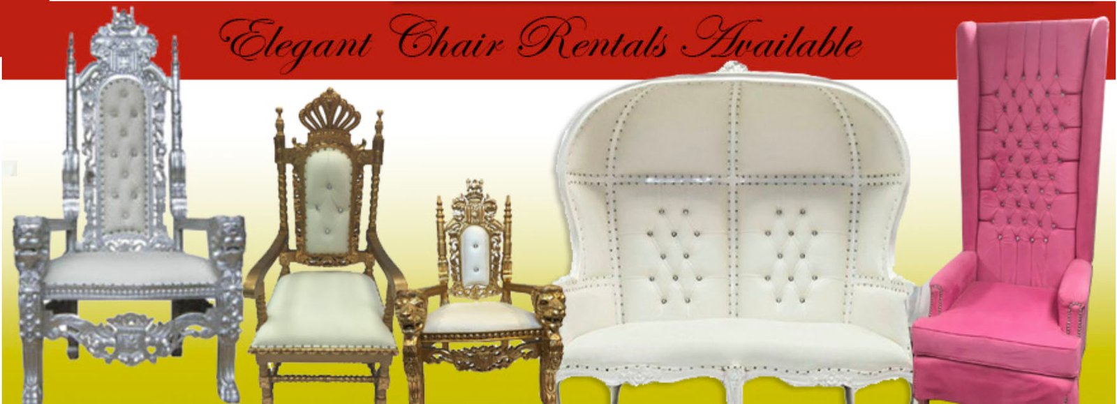 elegant rental chairs