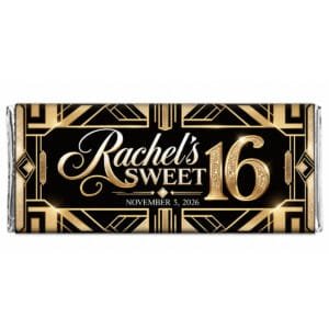 Gatsby Chocolate Bar Favor