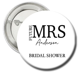 Bridal Shower Buttons