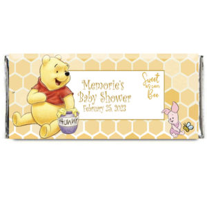 Classic Winnie the Pooh Chocolate Wrapper the brat shack