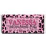 cheetah bachelorette chocolate wrapper