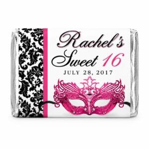 pink mask-hershey mini The Brat Shack