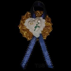 50th birthday 50th anniversary capias pin ons