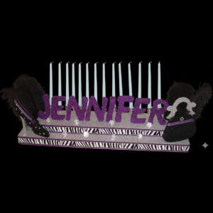 The Brat Shack sweet 16 candelabra