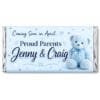 Baby Blue Teddy Chocolate Wrapper The Brat Shack