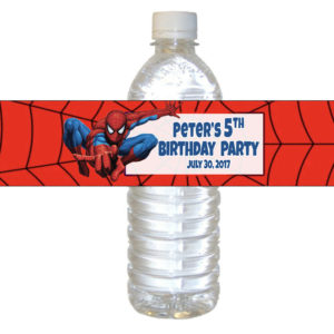 Personalized Pokemon Theme Water Bottle Label available at The Brat Shack