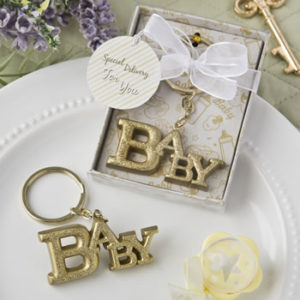 baby keychain favor