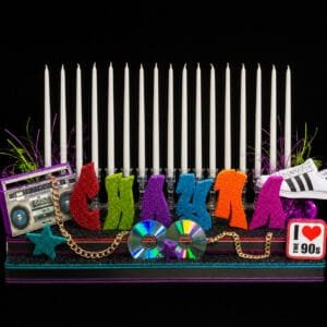 The brat shack - 90s theme candelabra