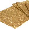 gold sequins runner