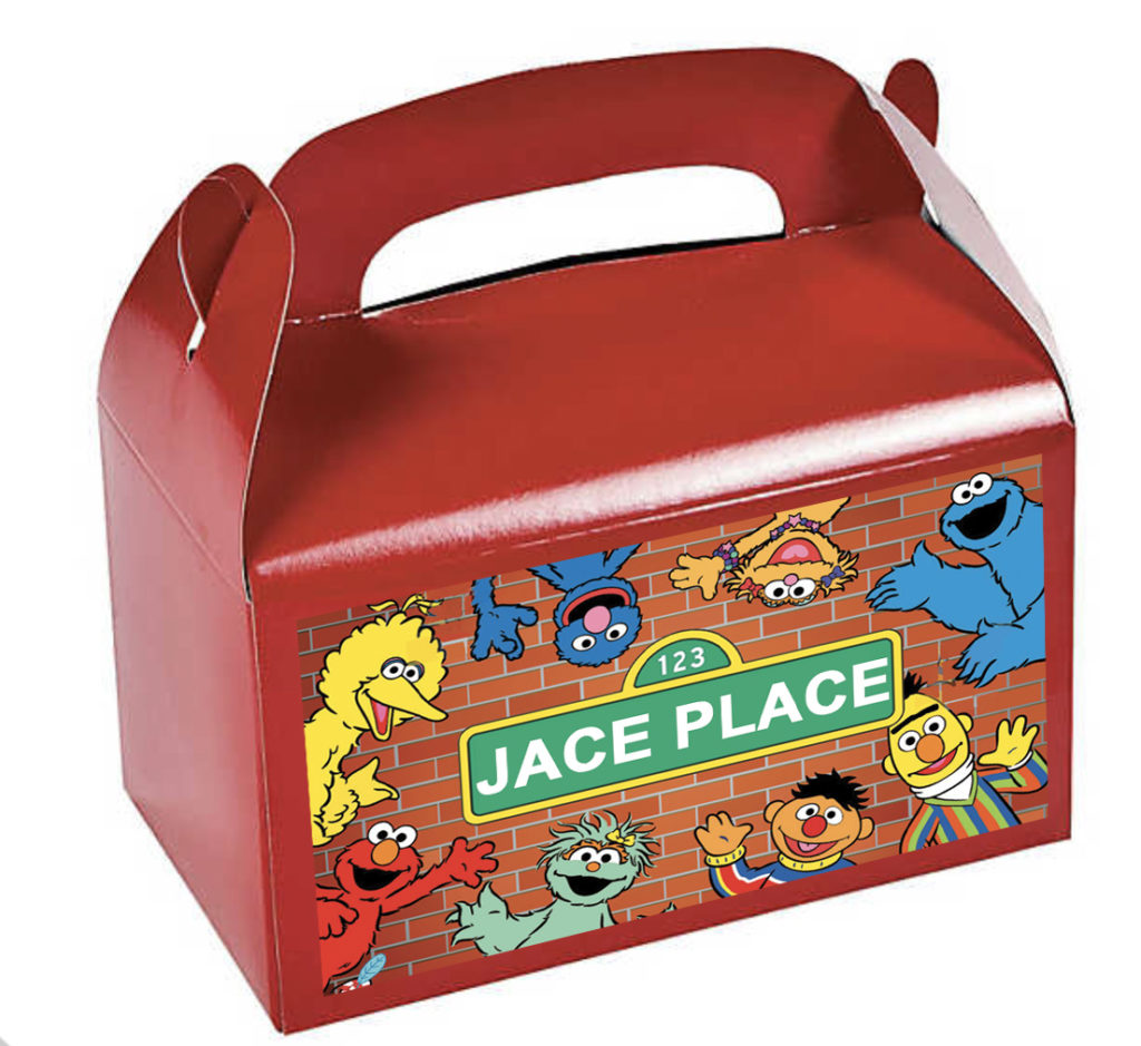 Sesame Street Treat Box - The Brat Shack Party Store