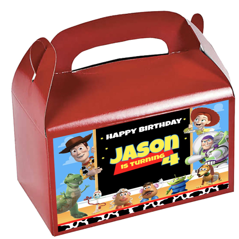 toy story party favor boxes