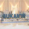 Beach theme sweet 16 candelabra the brat shack