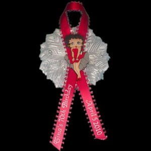 Betty Boop pin on capias