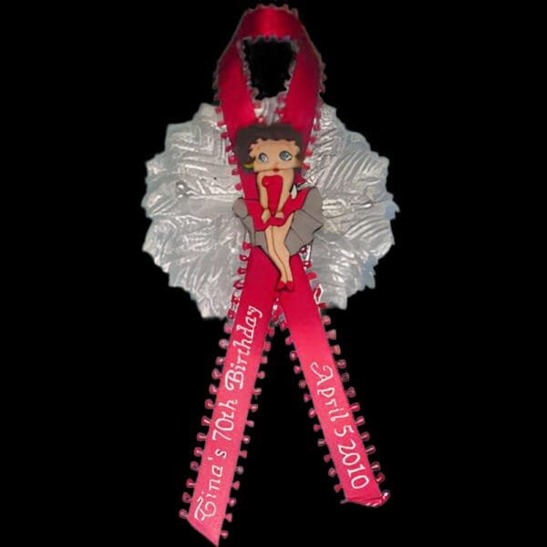 Betty Boop pin on capias