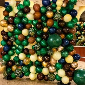 balloon wall- camouflage The brat shack