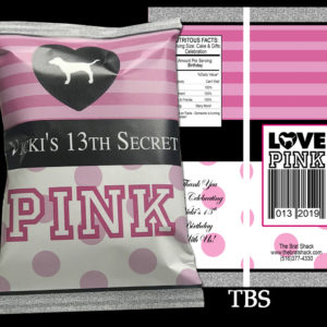 PINK Victoria Secret Theme Chocolate Pretzel Treats sold by The Brat Shack