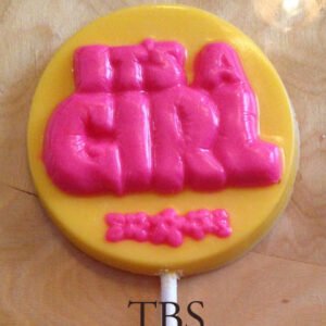 The brat shack Baby shower chocolate pop