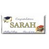The brat shack graduation chocolate bar wrapper