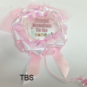 Baby Bottle Capias with Double Ribbon - The Brat Shack Party Store