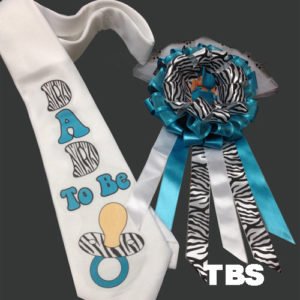Daddy To Be Tie & Mommy Corsage Combo - The Brat Shack Party Store
