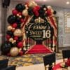 Hollywood Sweet 16 Red Carpet Backdrop