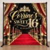 Hollywood Sweet 16 Red Carpet Backdrop
