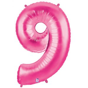 Pink Mega Number Balloon