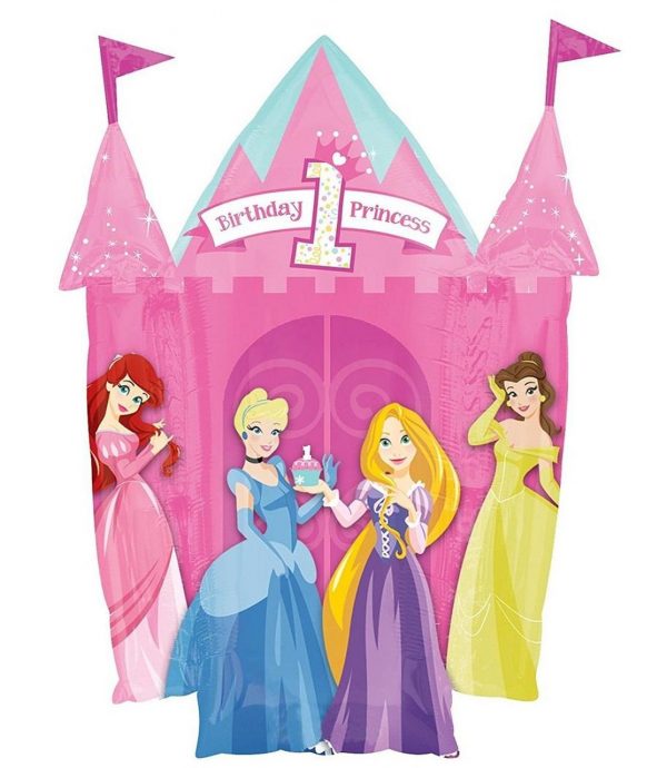 disney-princess-castle balloon