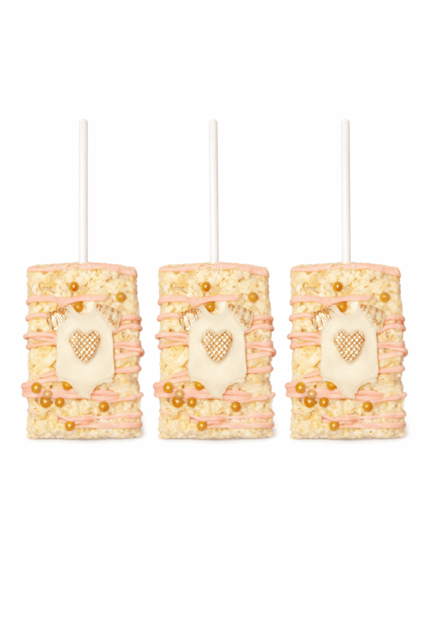 Baby Shower Onesie Chocolate covered Rice Krispy
