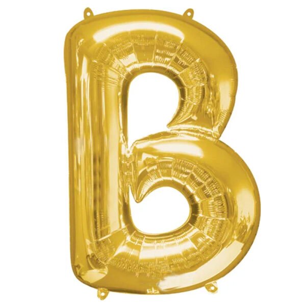 Giant Letter Balloons Megaletter B the brat shack