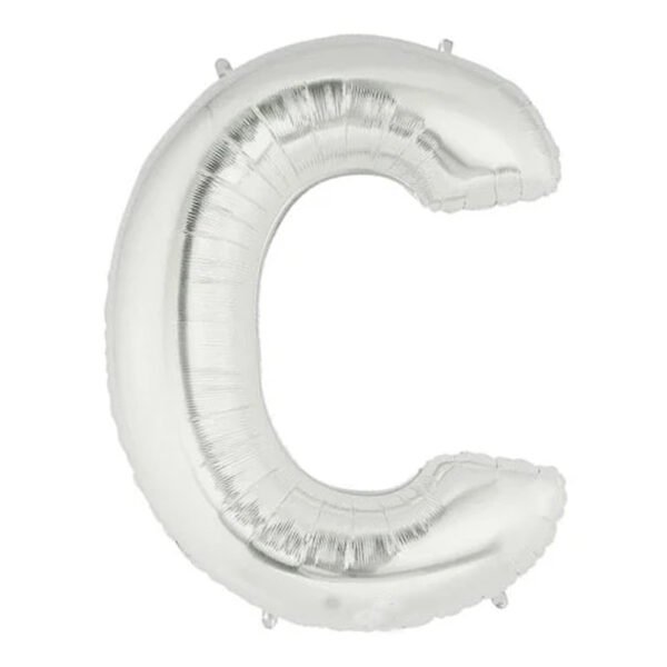 Giant Letter Balloons Mega letter C the brat shack