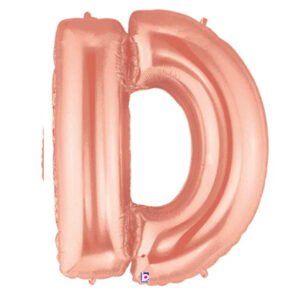 Giant Letter Balloons Mega letter D The brat shack