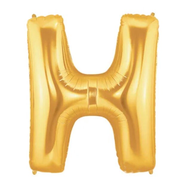 Giant Letter Balloons Mega letter H the brat shack