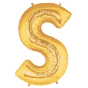 Giant Letter Balloons Mega letter S The Brat Shack