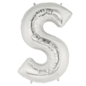 Giant Letter Balloons Mega letter S The Brat Shack
