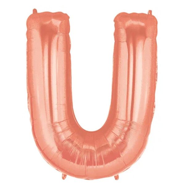 Giant Letter Balloons Mega letter U The Brat Shack