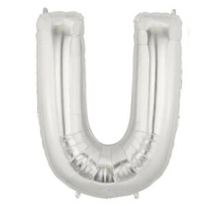 Giant Letter Balloons Mega letter U The Brat Shack