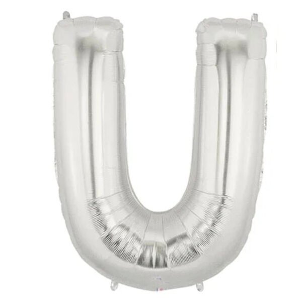 Giant Letter Balloons Mega letter U The Brat Shack