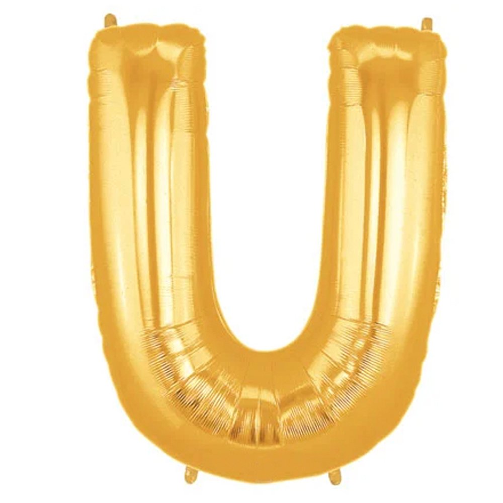 Giant Letter Balloons Mega letter U The Brat Shack