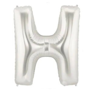 Giant Letter Balloons Mega letter H The Brat Shack