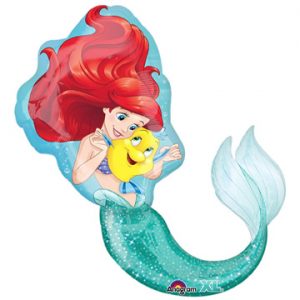 little mermaid balloon
