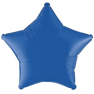 shiny Star mylar shaped balloon