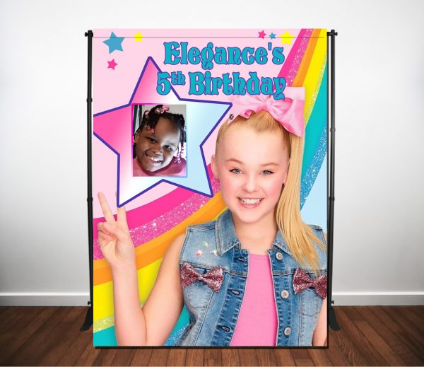 JoJo Siwa backdrop