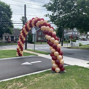 Drive thru Balloon Arch