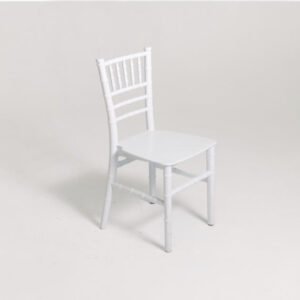 KIDS-White Resin Chiavari Chair for rent
