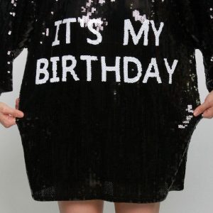 It's My Birthday Sequins Shirt