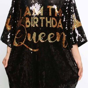 Birthday Queen Sequins Shirt